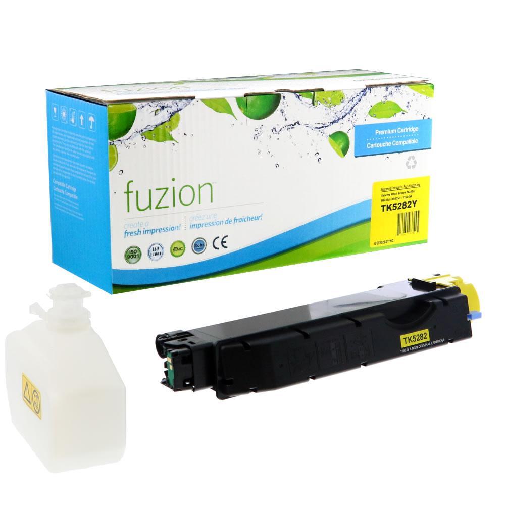 Fuzion New Compatible Toner for Kyocera TK-5282Y Compa. - Yellow