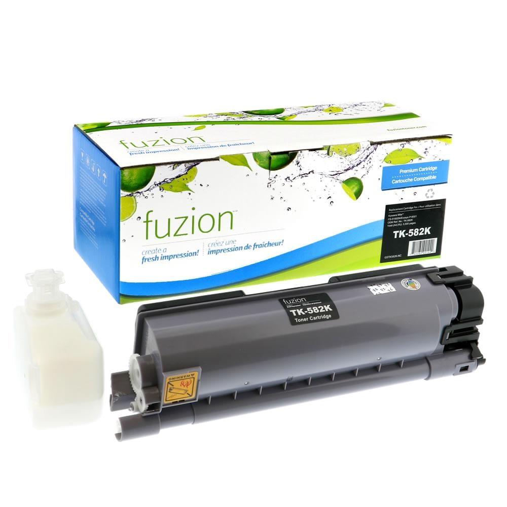 Fuzion New Compatible Toner for Kyocera TK-582K - Black