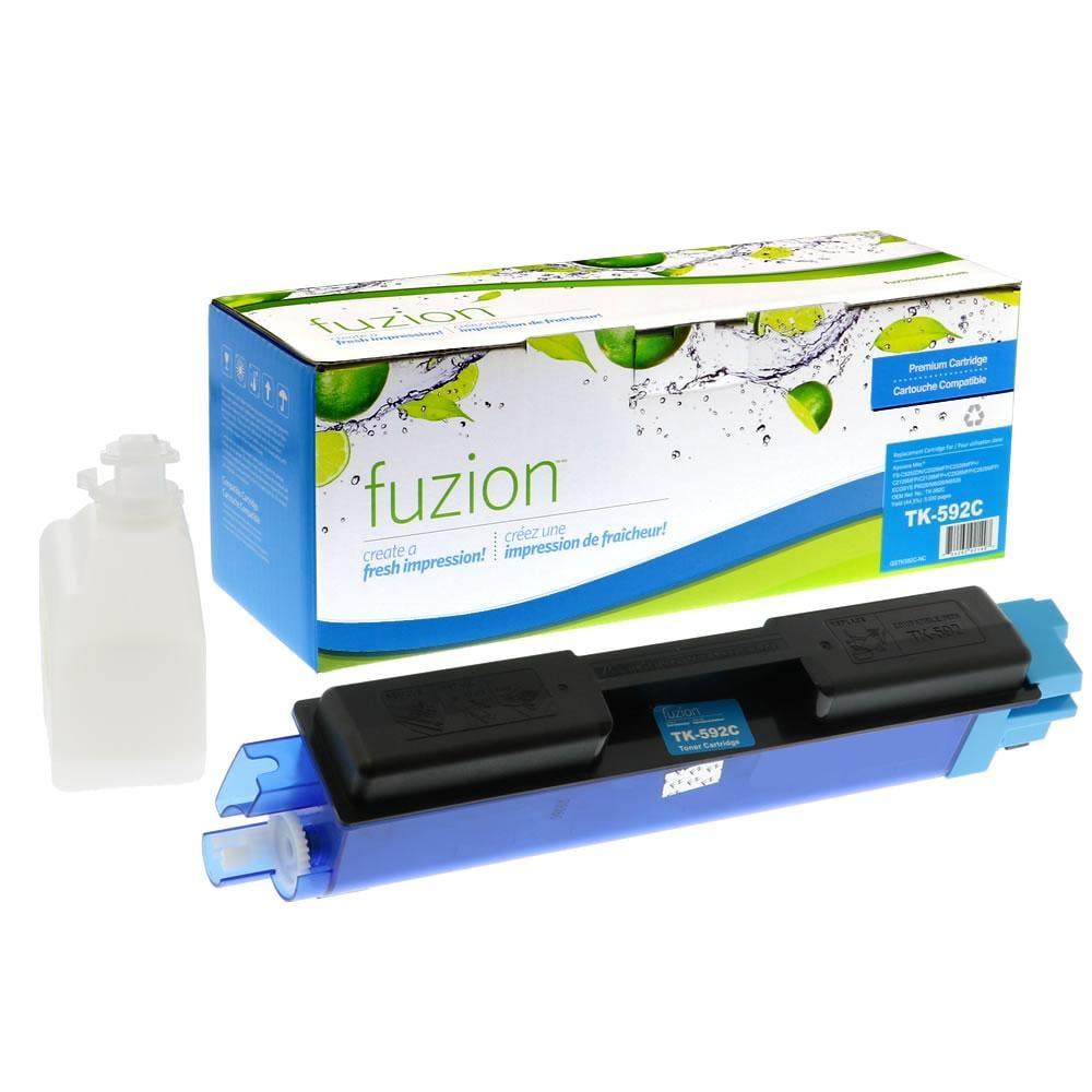Fuzion New Compatible Toner for Kyocera TK-592C - Cyan