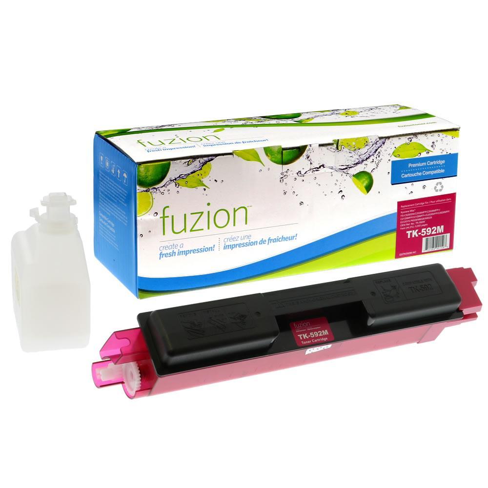 Fuzion New Compatible Toner for Kyocera TK-592M - Magenta