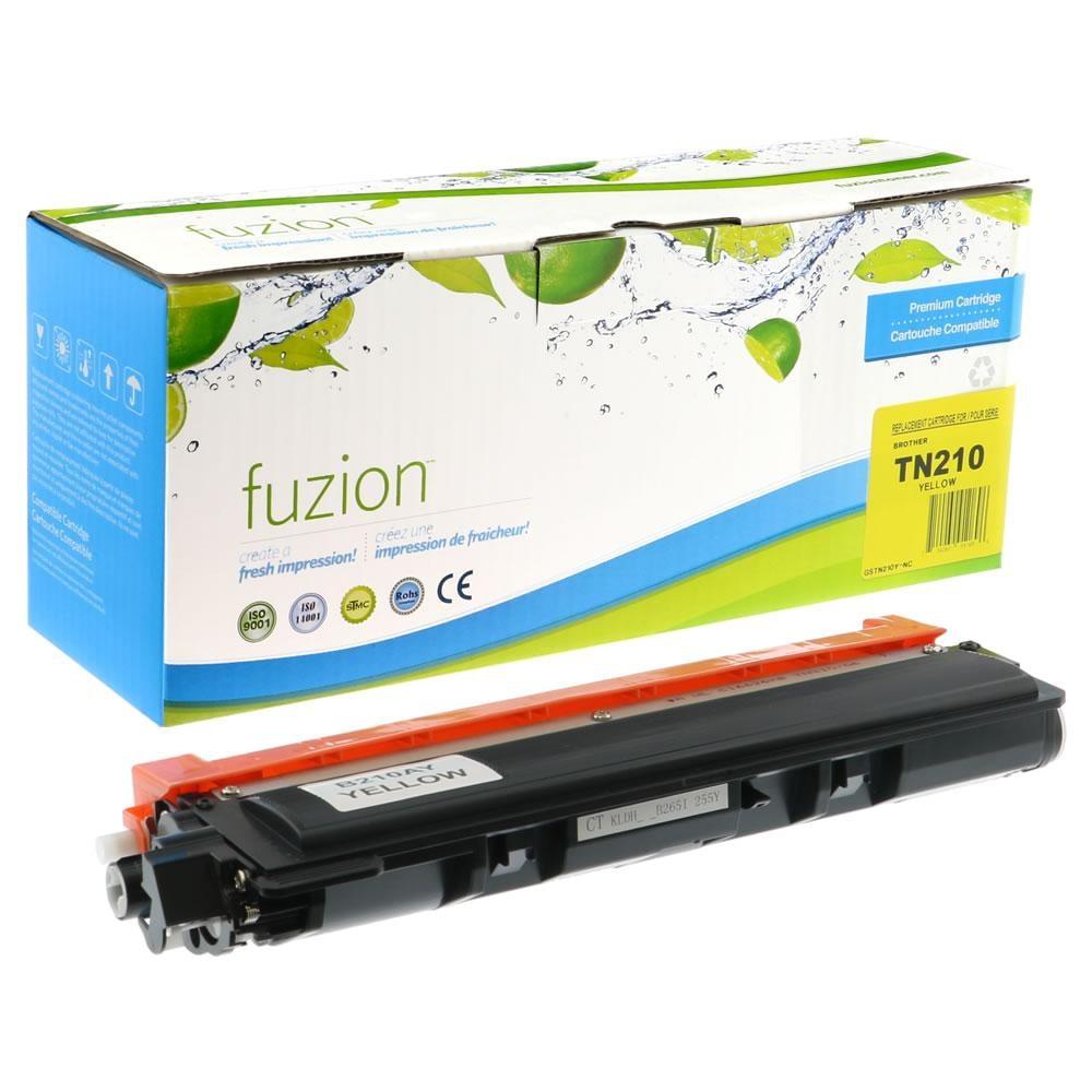 Fuzion New Compatible Toner for Brother TN210Y - Yellow