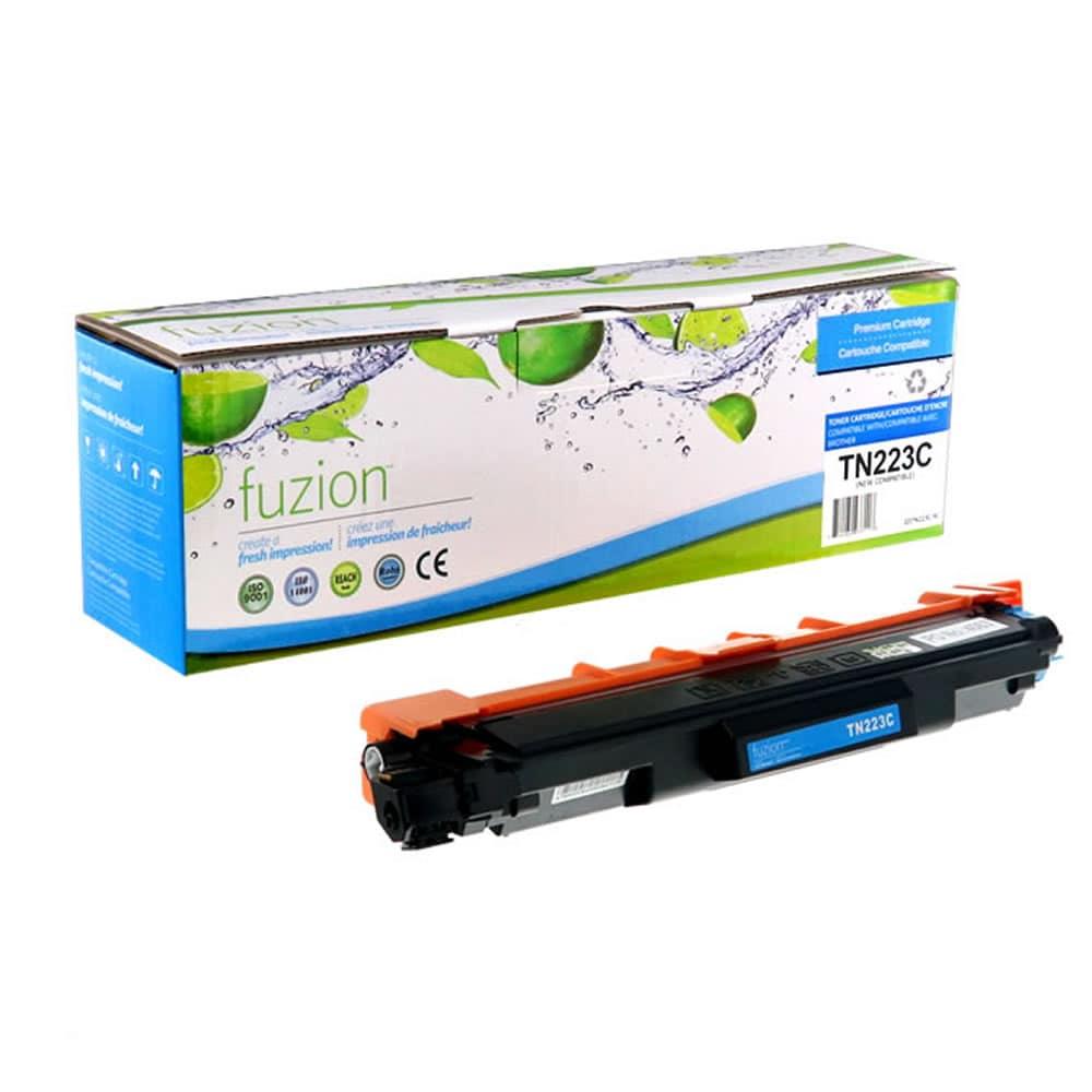 Fuzion New Compatible Toner for Brother TN223C - Cyan