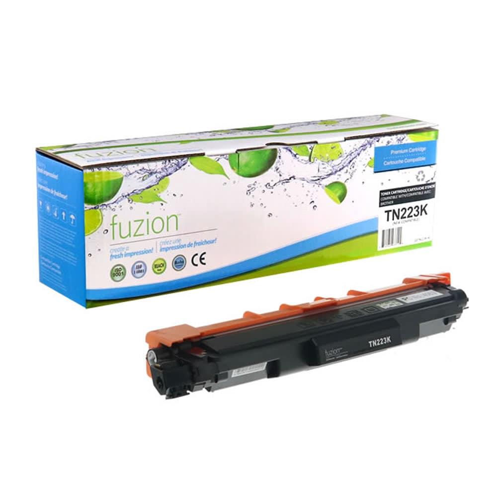 Fuzion New Compatible Toner for Brother TN223BK - Black