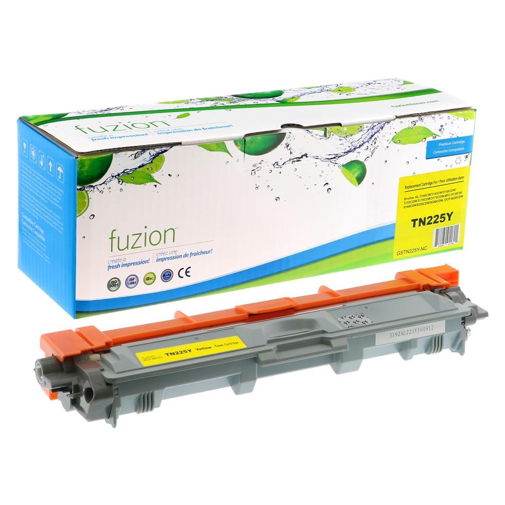 Fuzion New Compatible Toner for Brother TN225Y - Yellow