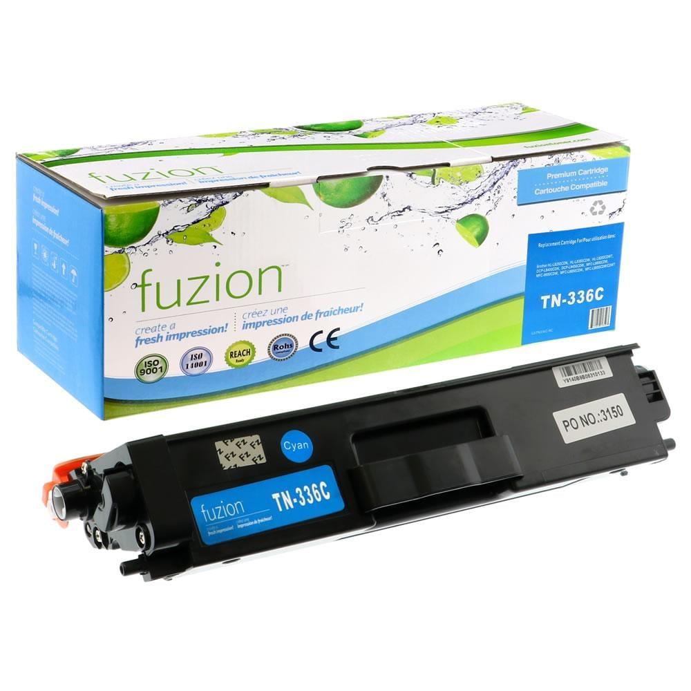 Fuzion New Compatible Toner for Brother TN336C - Cyan