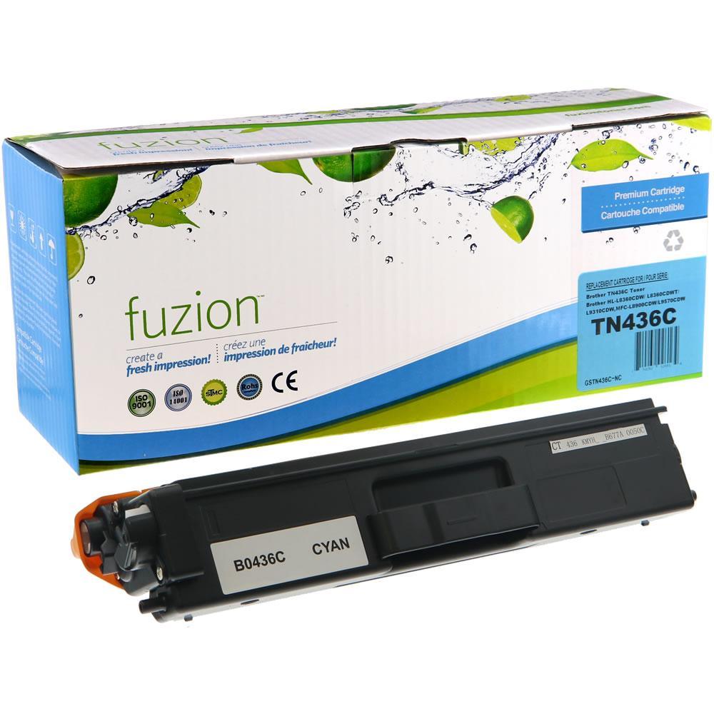 Fuzion New Compatible Toner for Brother TN436C - Cyan