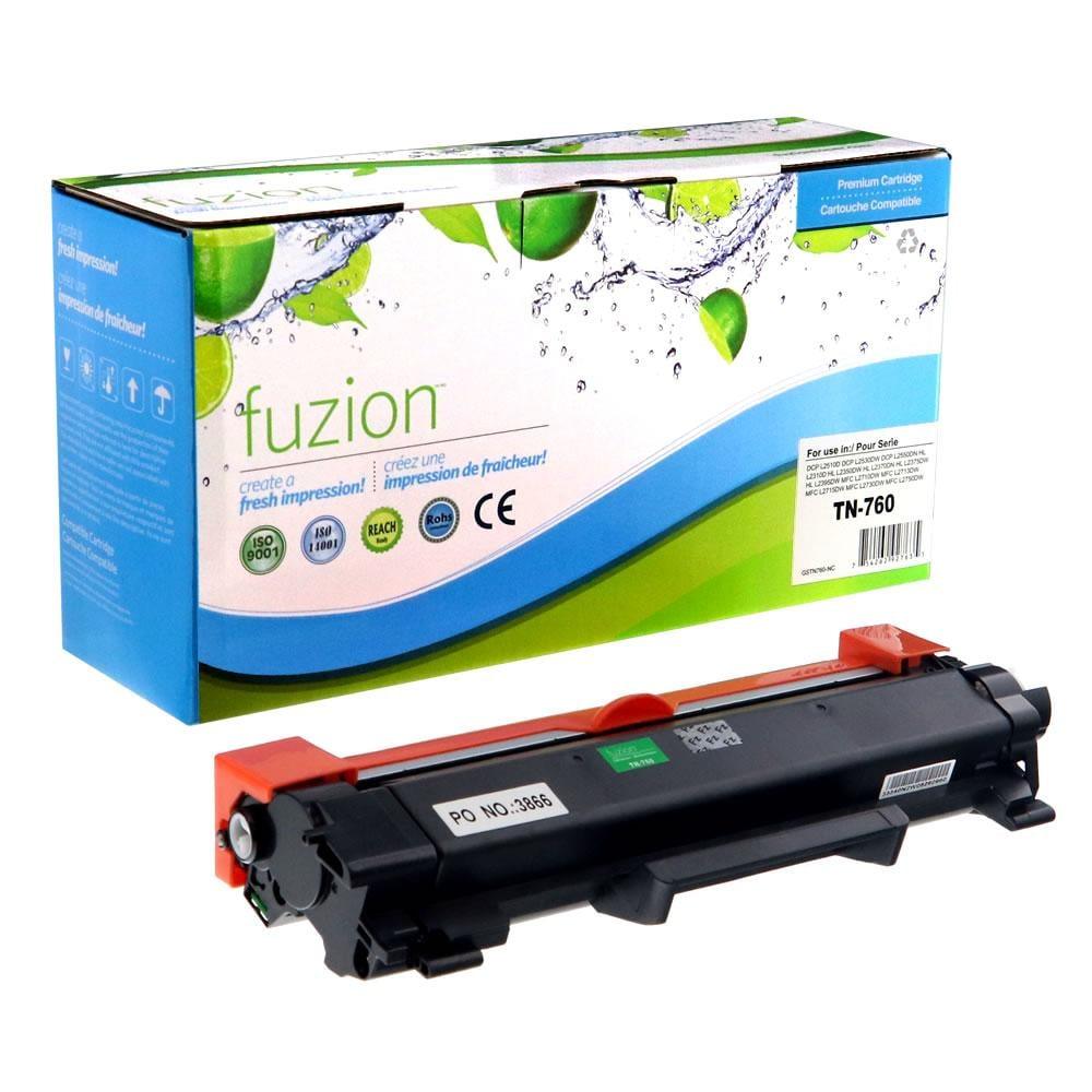 Brother TN760 High Yield Compatible Laser Toner Cartridge - Black - 3000 Pages