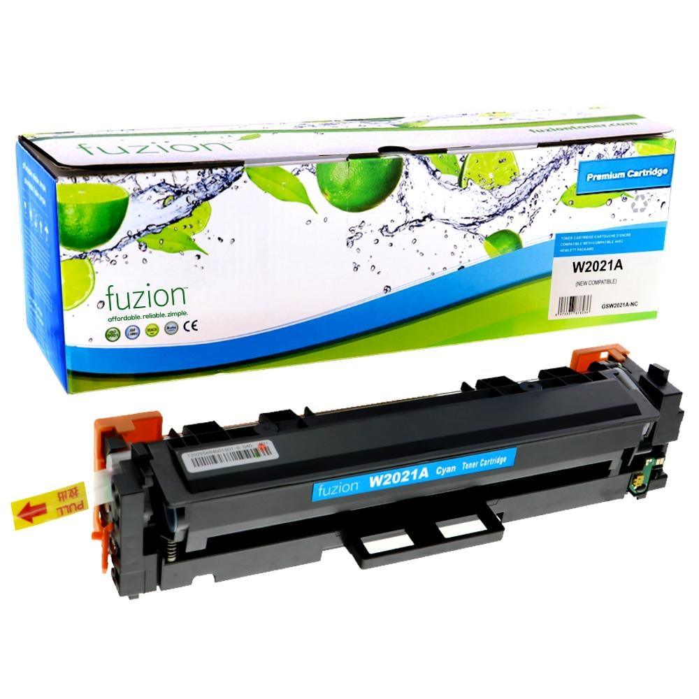 Fuzion New Compatible Toner for HP W2021A (414A) - Cyan