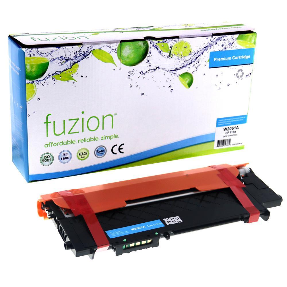 Fuzion New Compatible Toner for HP W2061A (116A) - Cyan