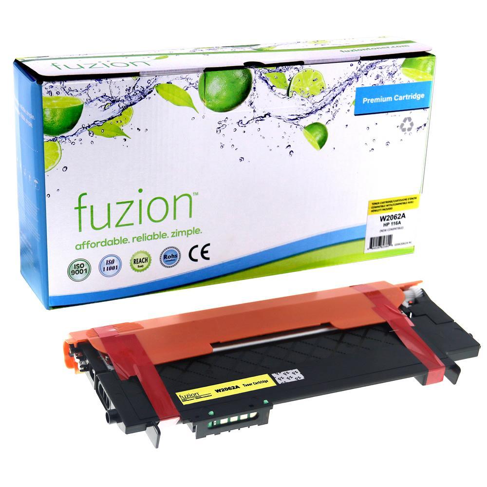 Fuzion New Compatible Toner for HP W2062A (116A) - Yellow