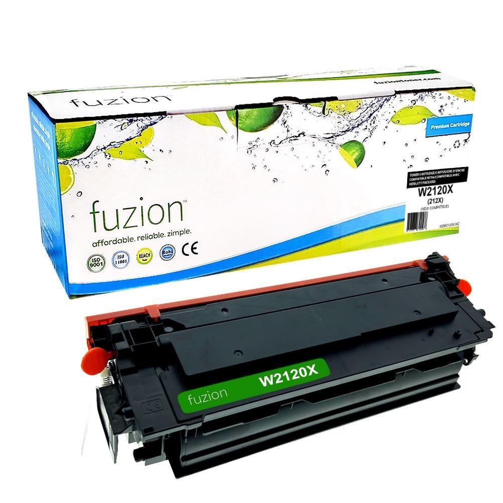 Fuzion Remanufactured Toner for HP W2120X (212X) - Black