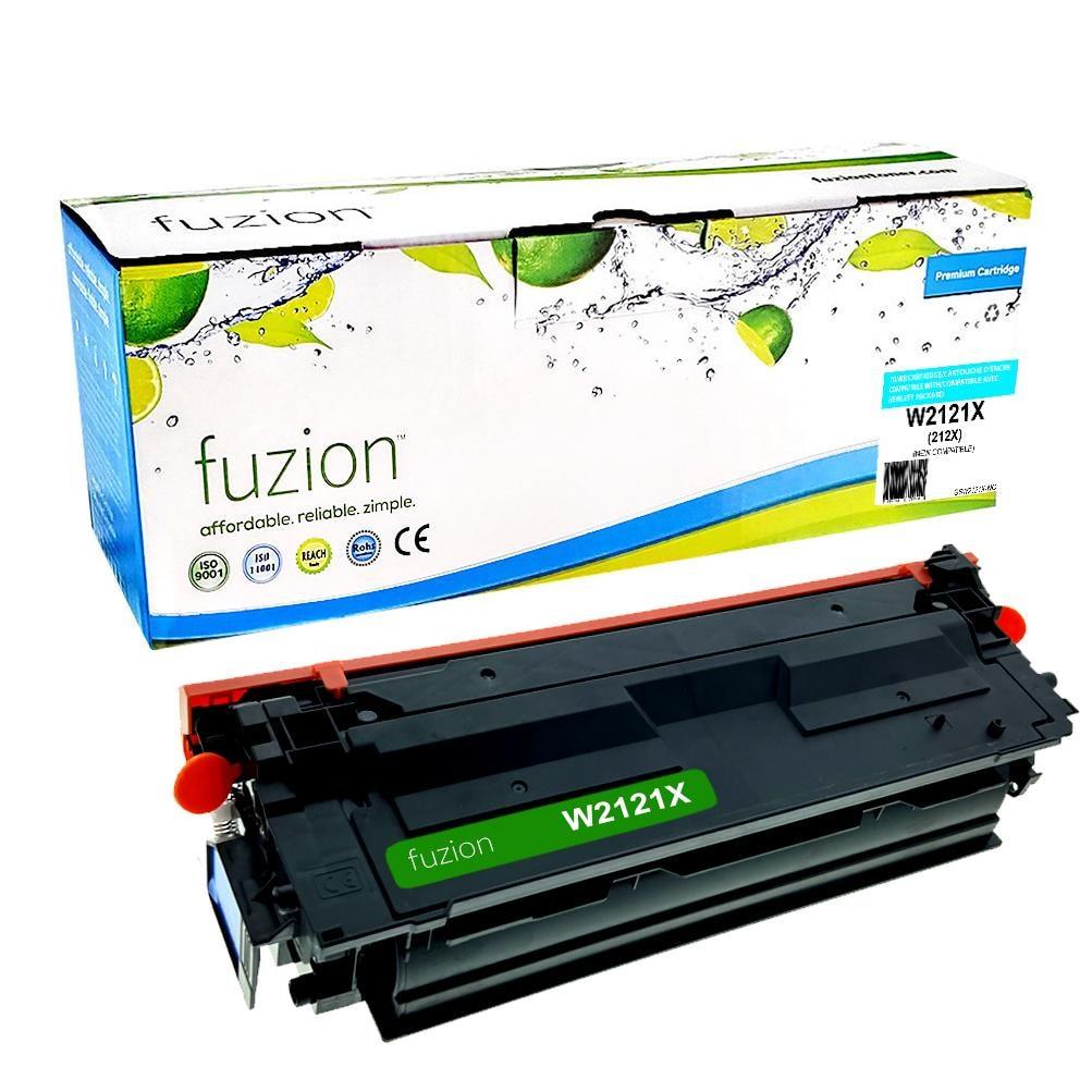 Fuzion New Compatible Toner for HP W2121X (212X) - Cyan
