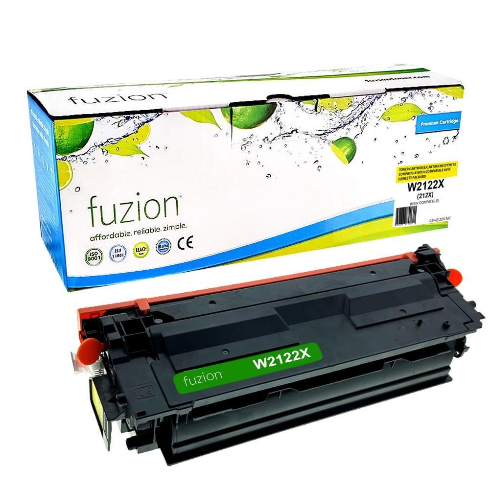 Fuzion New Compatible Toner for HP W2122X (212X) - Yellow