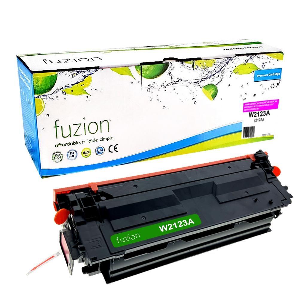 Fuzion Remanufactured Toner for HP W2123A (212A) - Magenta