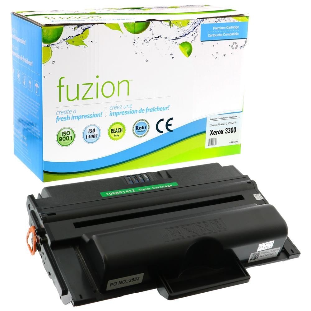 Fuzion Remanufactured Toner for Xerox 106R01412 - Black