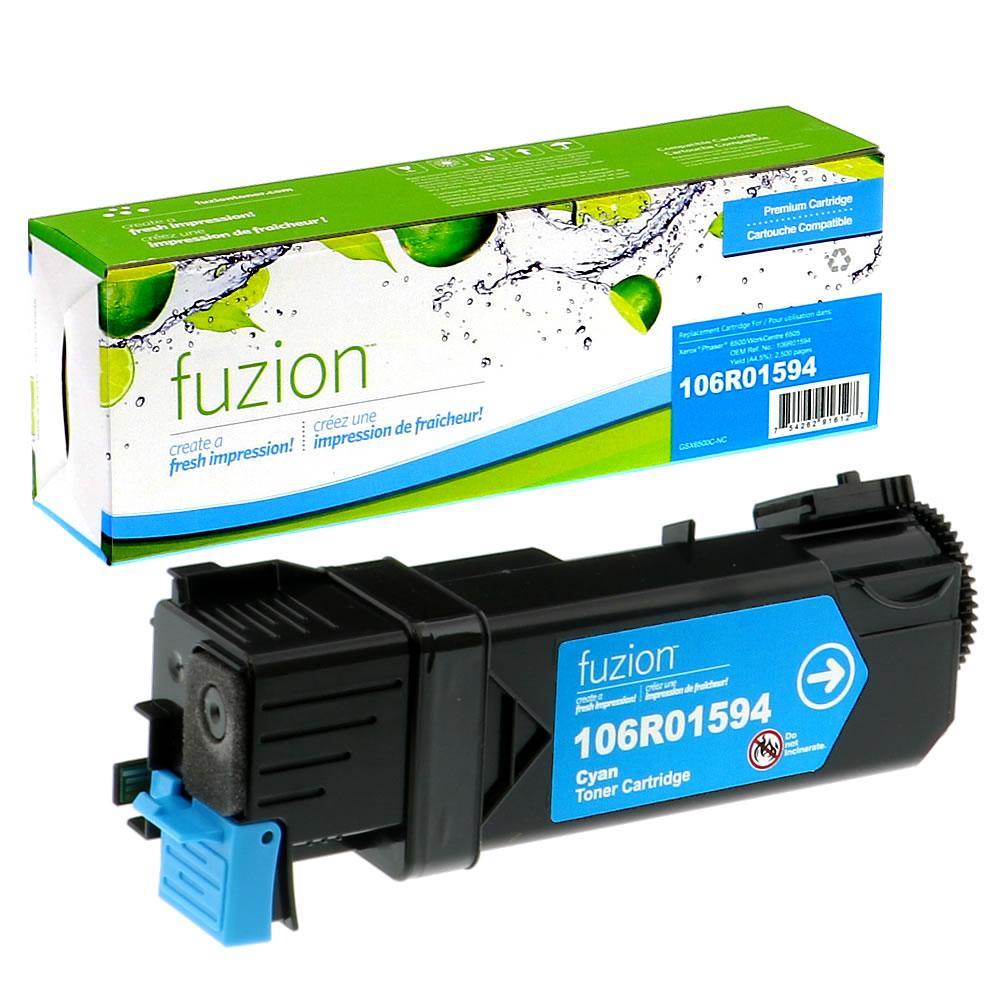 Fuzion New Compatible Toner for Xerox 106R01594 - Cyan