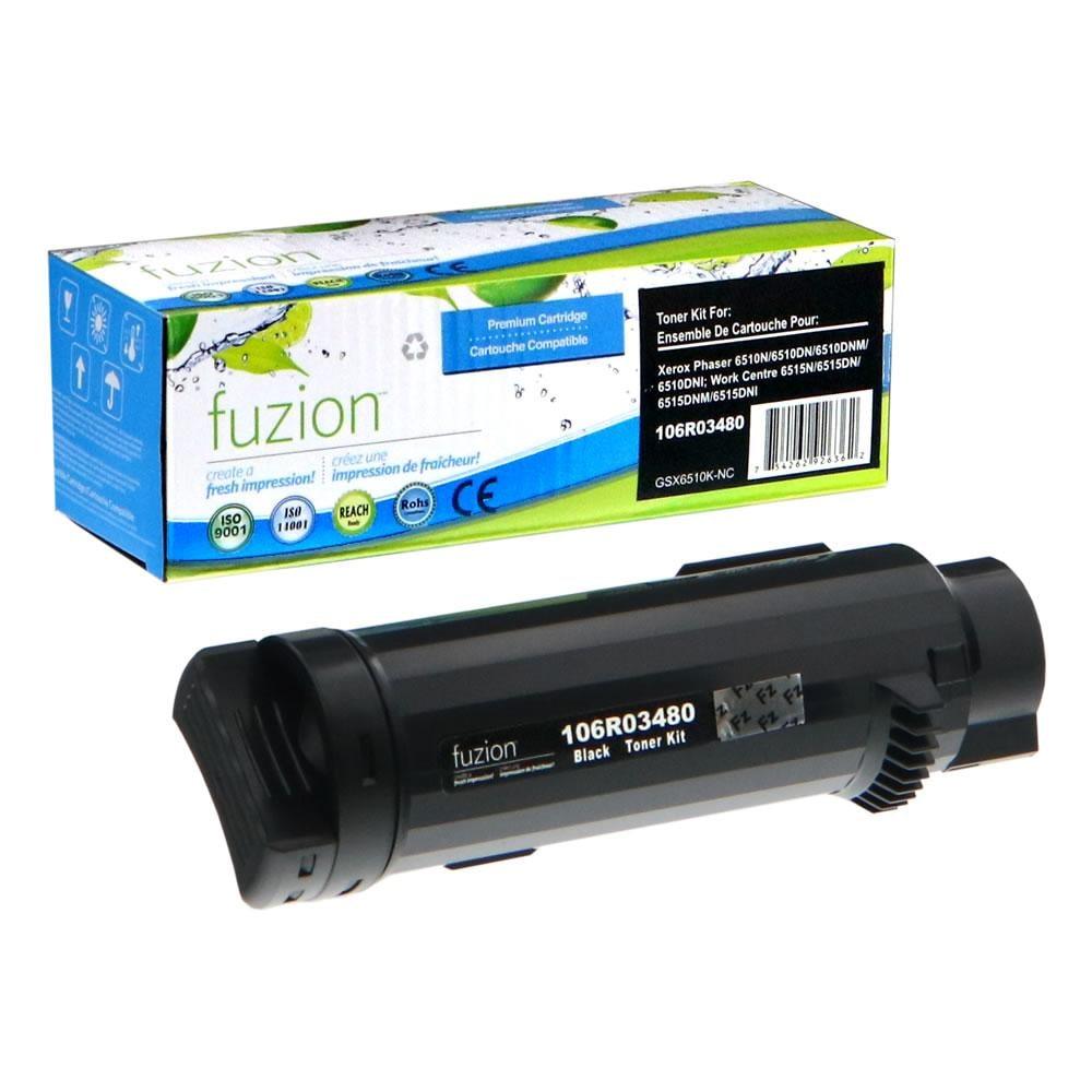 Fuzion New Compatible Toner for Xerox 106R03480 - Black