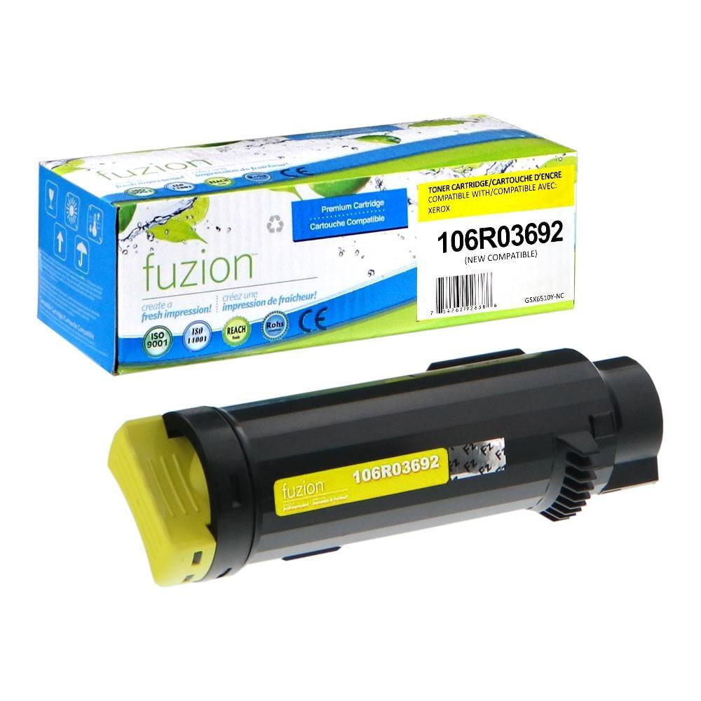Fuzion New Compatible Toner for Xerox 106R03692 - Yellow