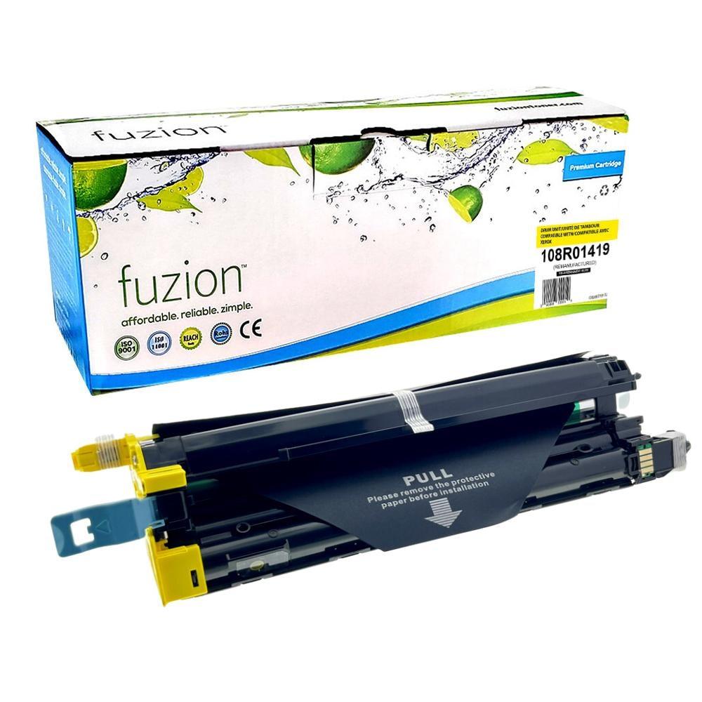 Fuzion Remanufactured Drums for Xerox 108R01419 - Yellow