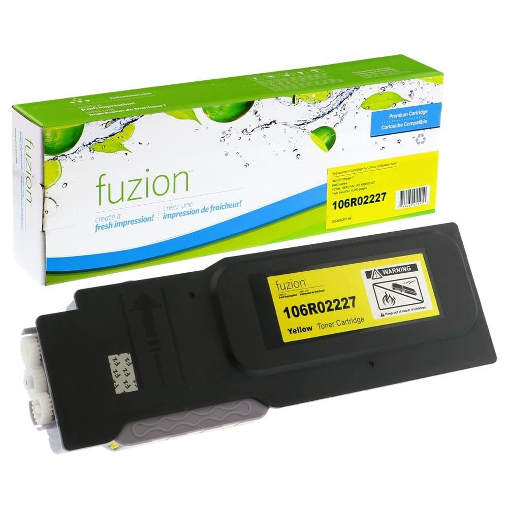Fuzion New Compatible Toner for Xerox 106R02227 - Yellow