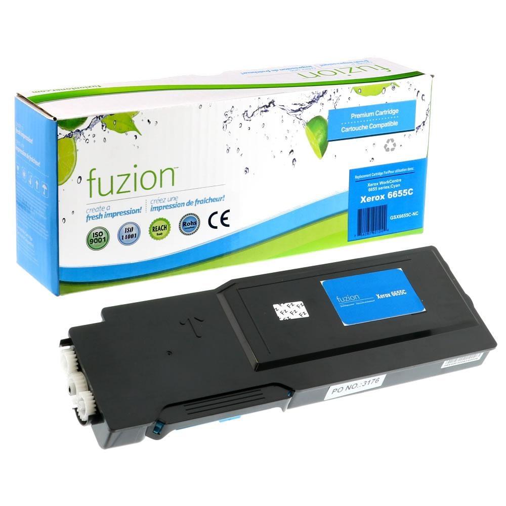 Fuzion New Compatible Toner for Xerox 106R02744 - Cyan