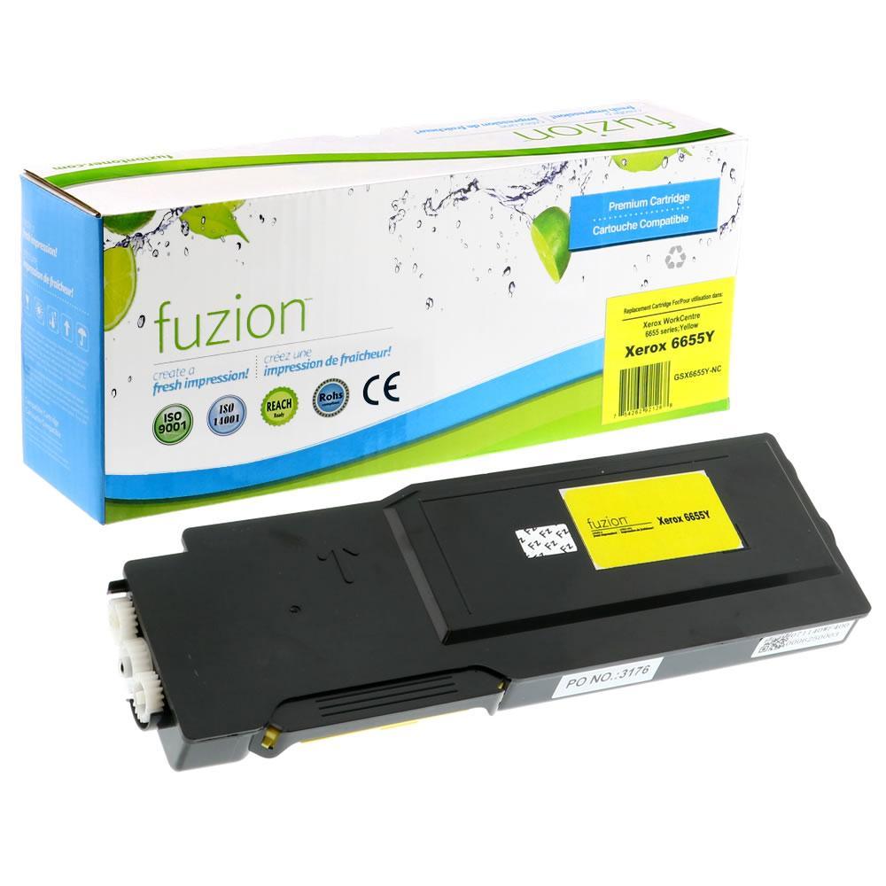 Fuzion New Compatible Toner for Xerox 106R02746 - Yellow