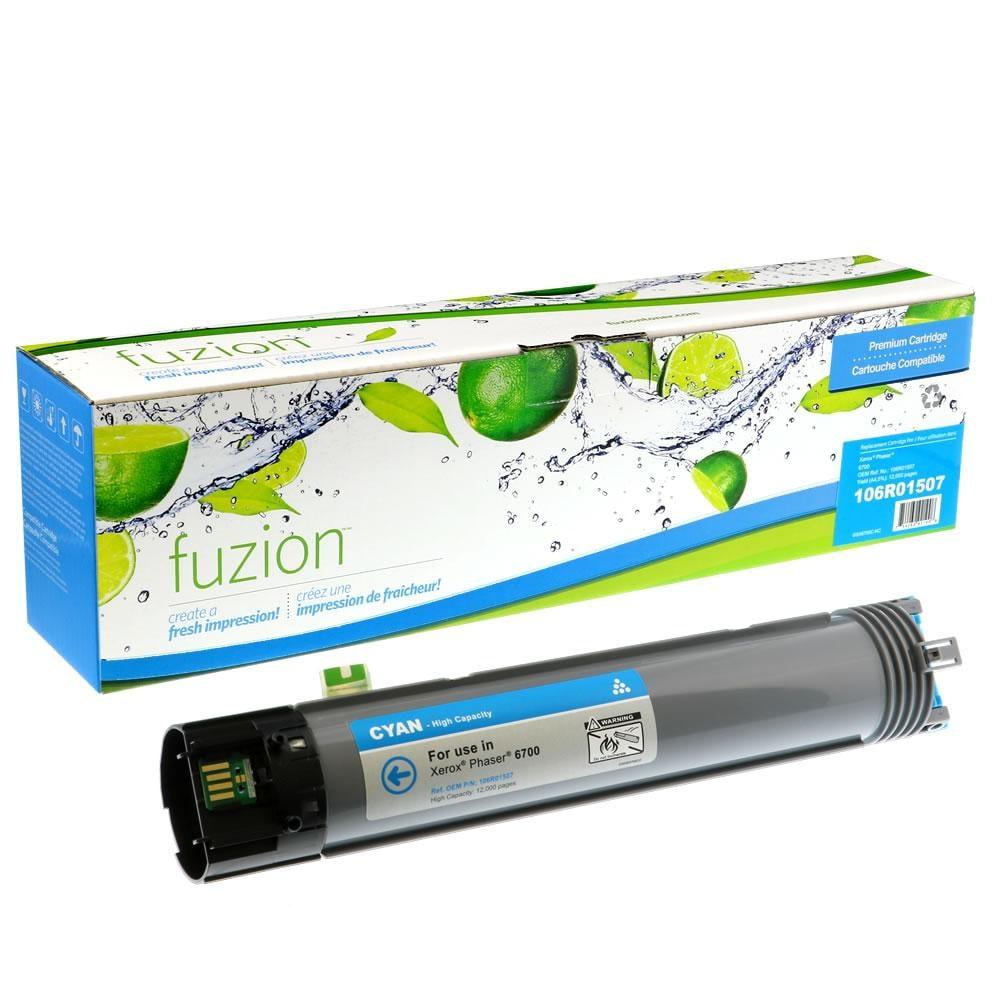 fuzion New Compatible Toner for Xerox 106R01507 - Cyan
