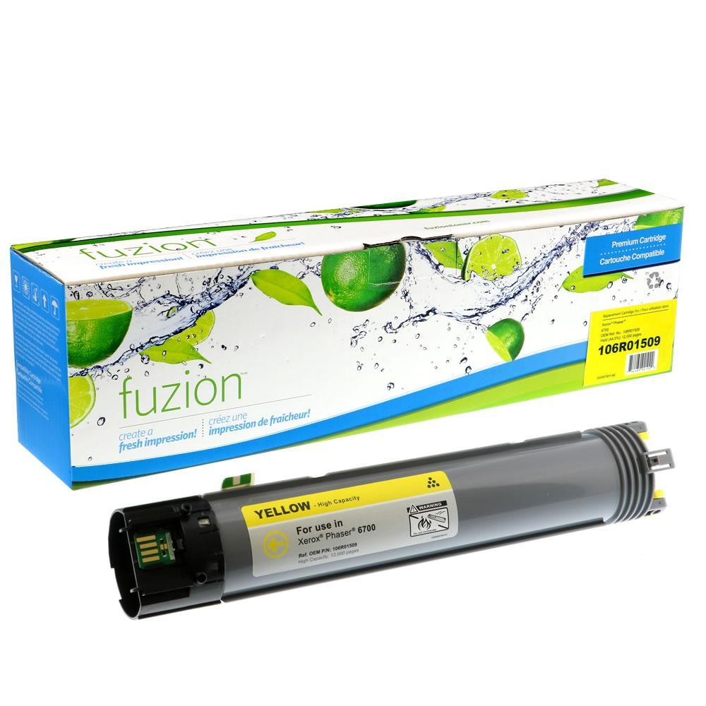 Fuzion New Compatible Toner for Xerox 106R01509 - Yellow
