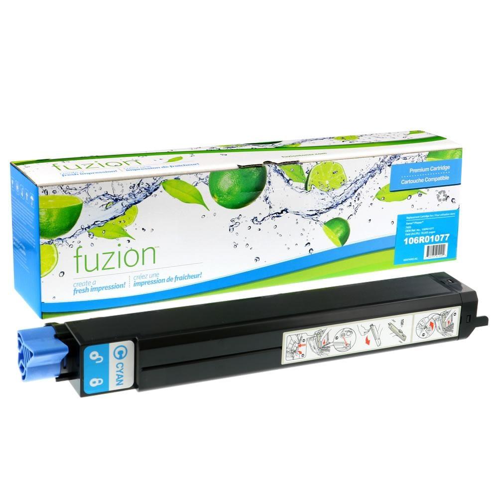 Fuzion New Compatible Toner for Xerox 106R01077 - Cyan