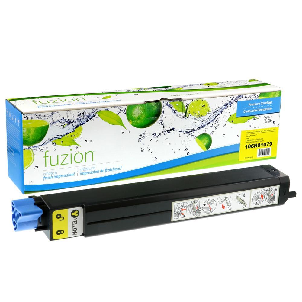 Fuzion New Compatible Toner for Xerox 106R01079 - Yellow