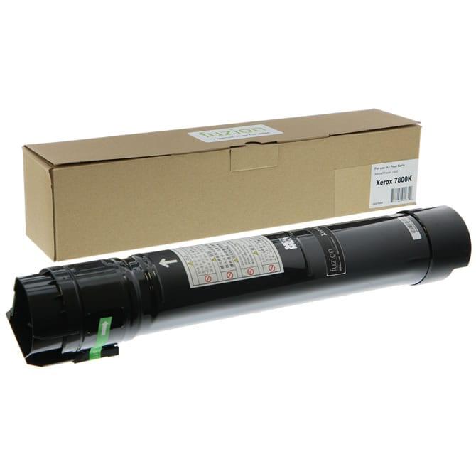 Fuzion Remanufactured Toner for Xerox 106R01569 - Black