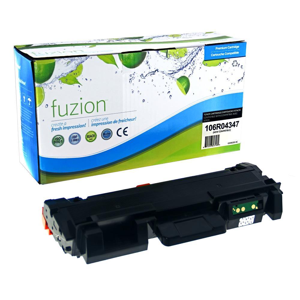 Fuzion New Compatible Toner for Xerox 106R04347 - Black