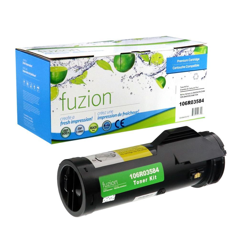 Fuzion New Compatible Toner for Xerox 106R03584 - Black