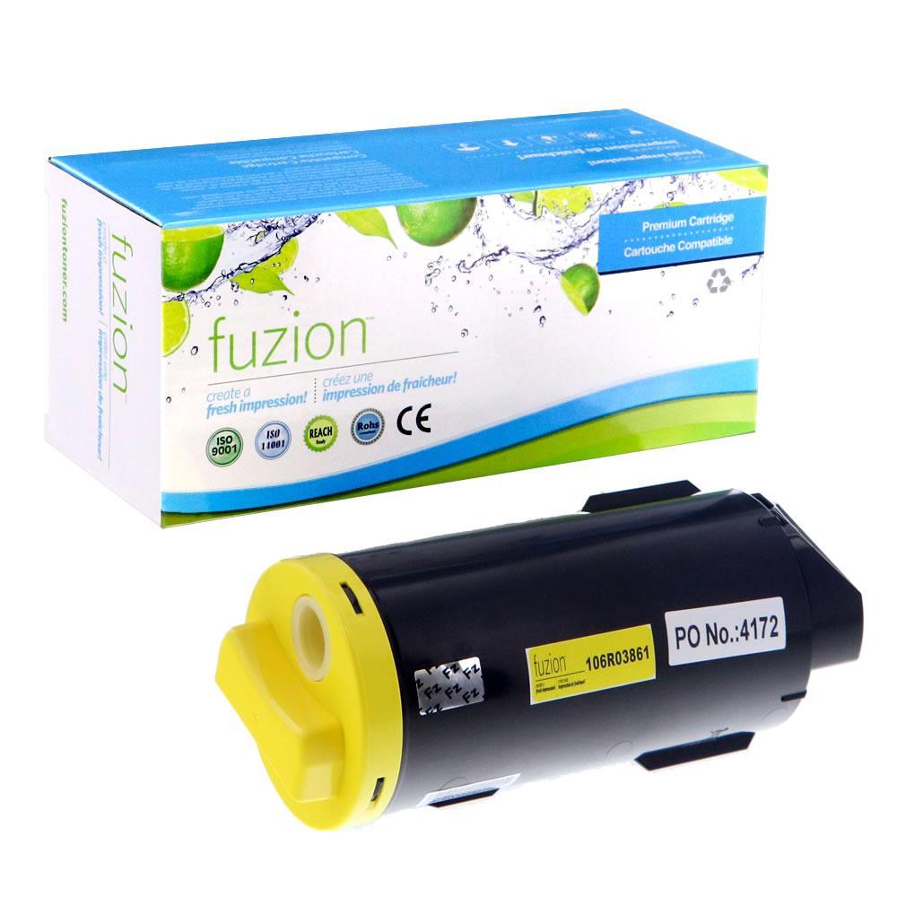 Fuzion New Compatible Toner for Xerox 106R03861 - Yellow