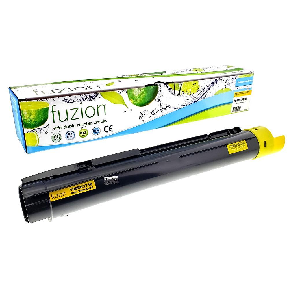 Fuzion New Compatible Toner for Xerox 106R03738 - Yellow