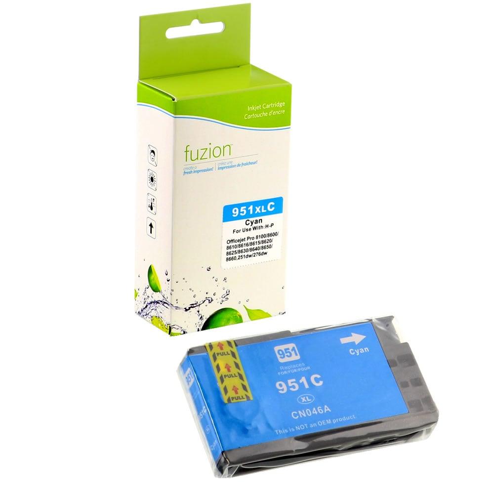 Fuzion New Compatible Inkjet for HP #951XL - Cyan