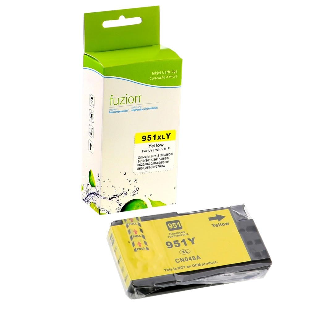 Fuzion New Compatible Inkjet for HP #951XL - Yellow