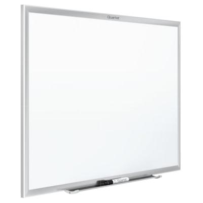 Quartet Classic Nano-Clean Magnetic Dry-Erase Board, 36" x 24" (3' x 2'), Silver Aluminum Frame - SM533