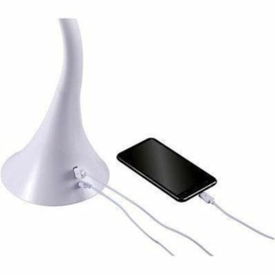 Bostitch Table Lamp - Silicone - White - 1 Each