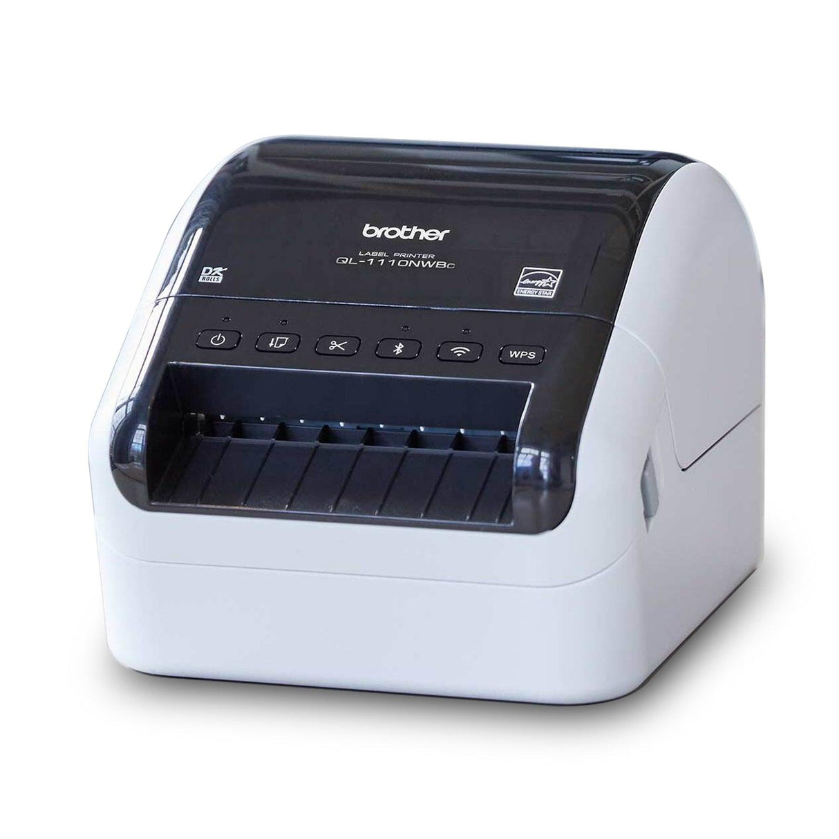 Brother QL-1110NWBC Wide Format, Professional Label Printer with Multiple Connectivity options - QL-1110NWBC Wide Format, Professional Label Printer with Multiple Connectivity options