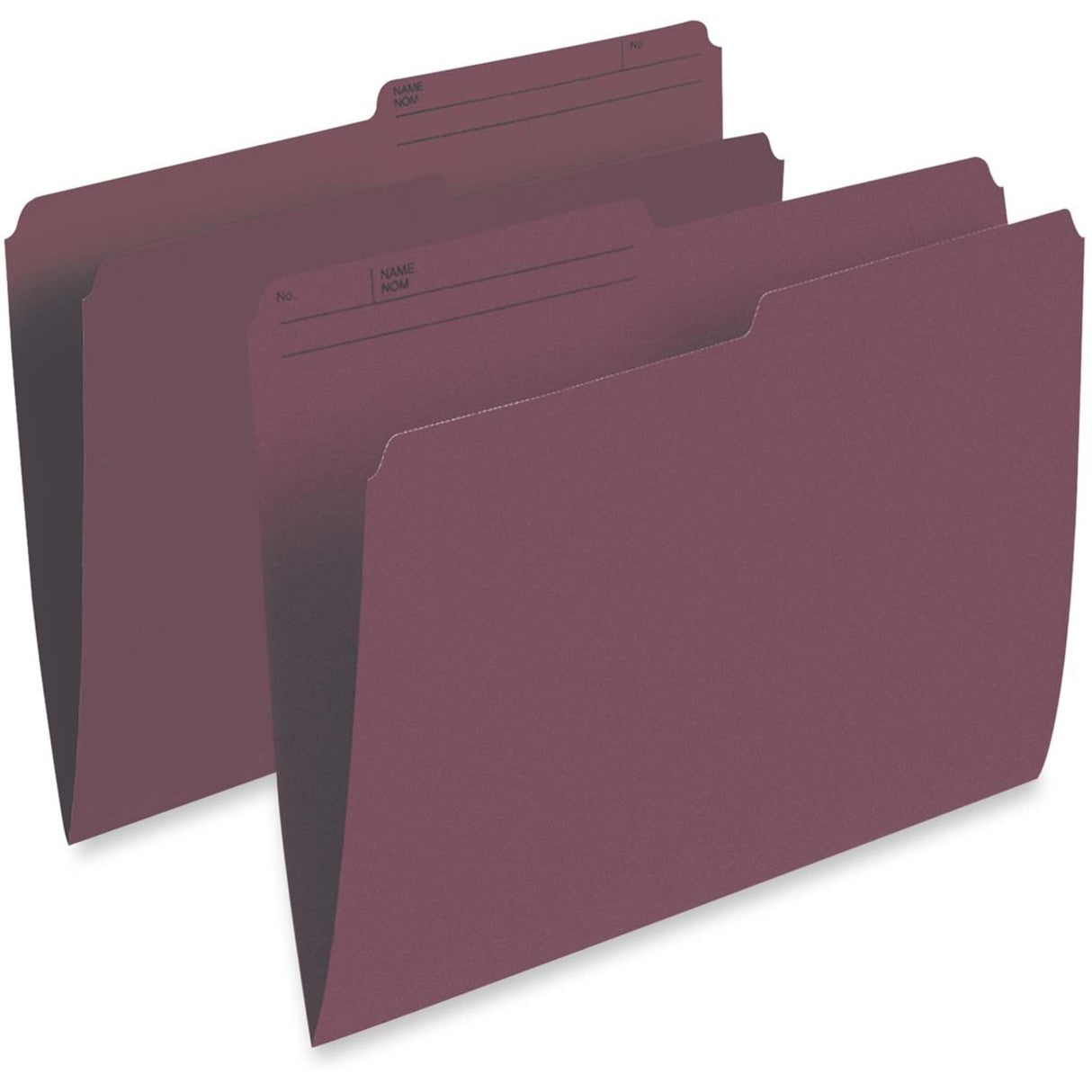 Pendaflex 1/2 Tab Cut Letter Recycled Top Tab File Folder