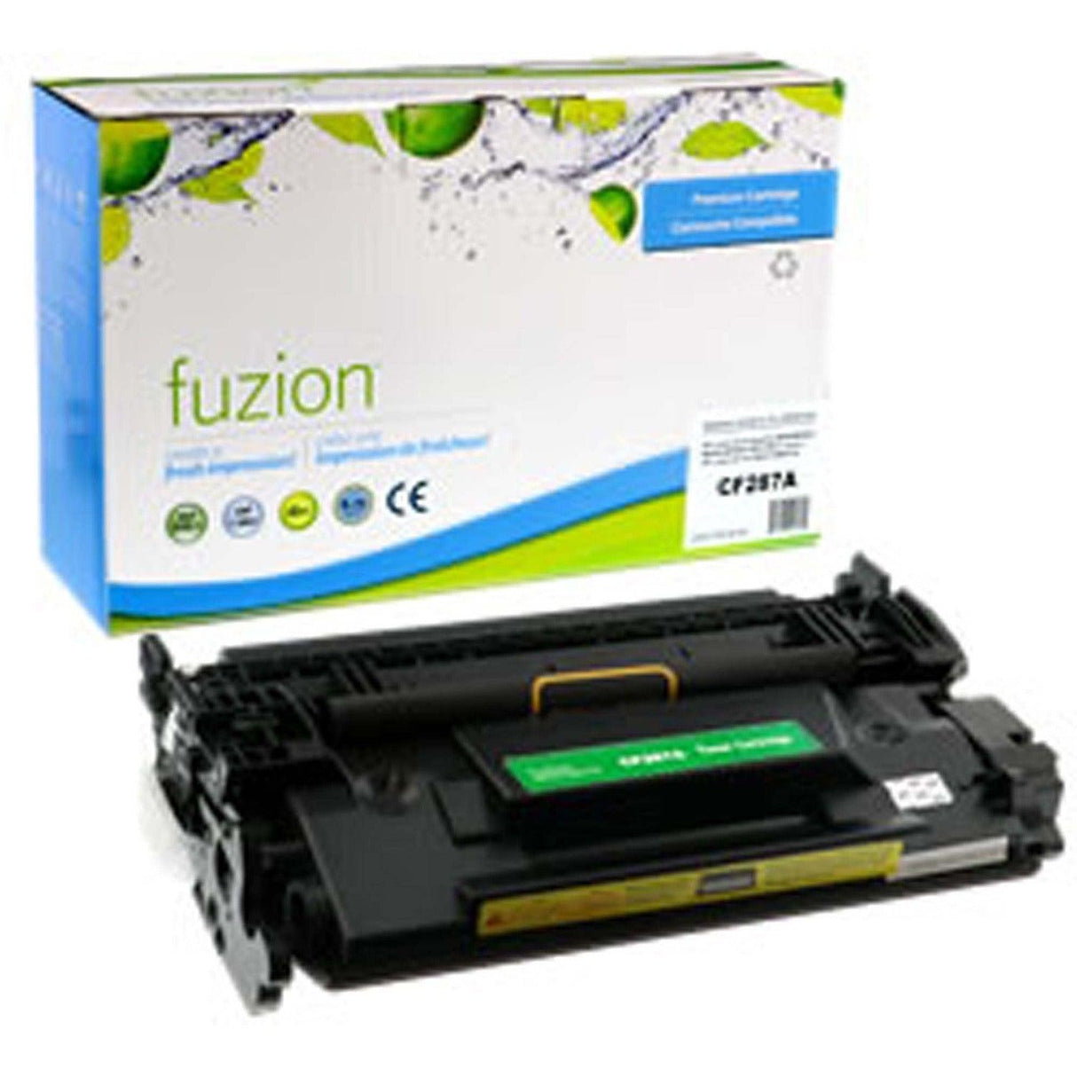 fuzion Standard Yield Laser Toner Cartridge - Alternative for HP 87A (CF287A) - Black - 1 Each
