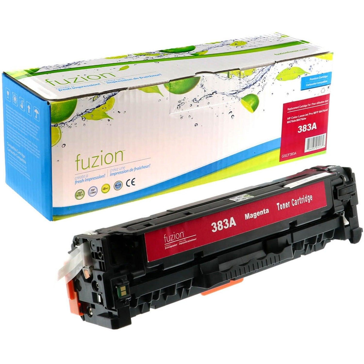 fuzion Remanufactured Laser Toner Cartridge - Alternative for HP 312X - Magenta - 1 Each
