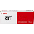 Canon toner cartridge 051 packaging on a white background