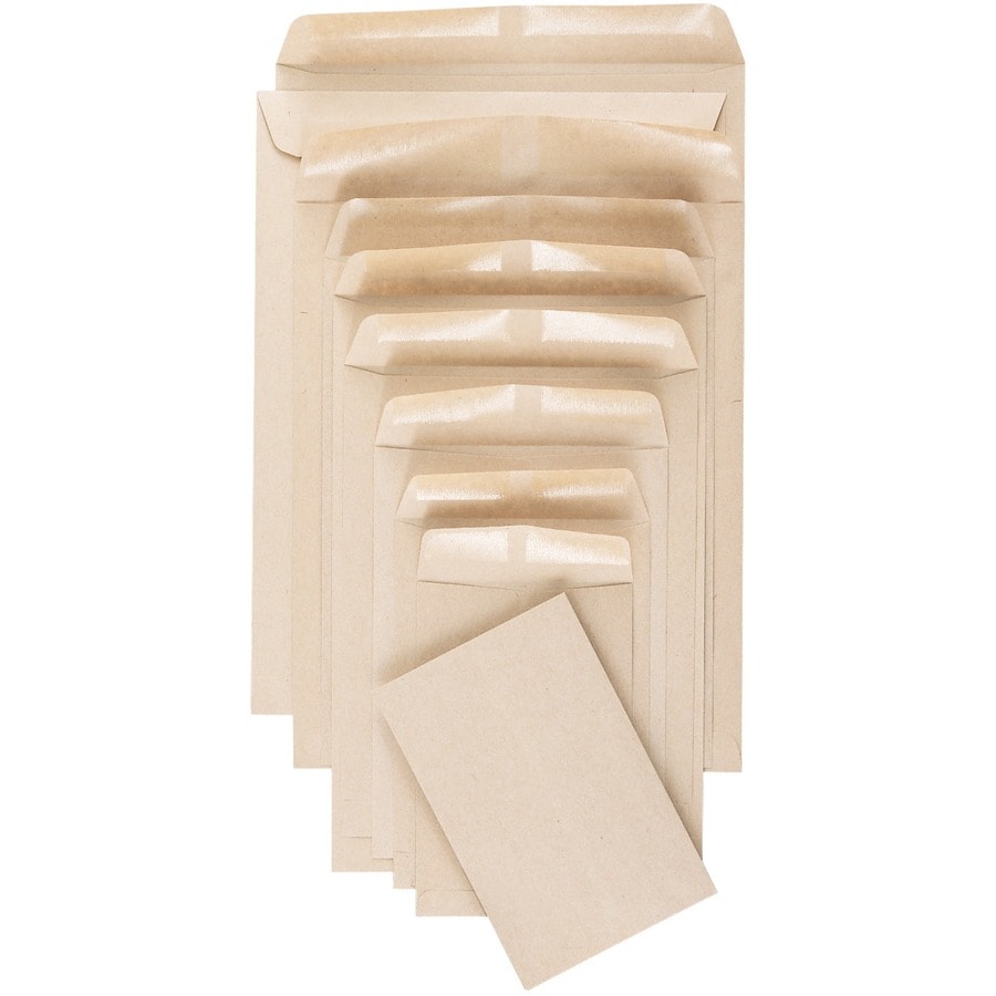 Supremex Recycled Kraft Envelope - #8 - 13" x 10" Length - 24 lb - Natural - Kraft - 100 / Pack