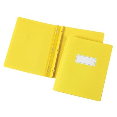G&T RPRT COVER EMB BORDER YEL