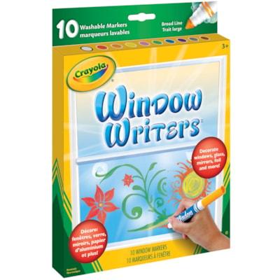 WASHABLE WINDOW WRITERS 10 CT