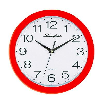SWINGLINE FASHION CLOCK - RED