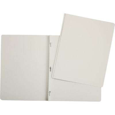 3 PRONG REPORT COVER WHITE