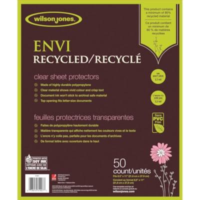 WJ RCY SHT PROTECTORS - 50 PK